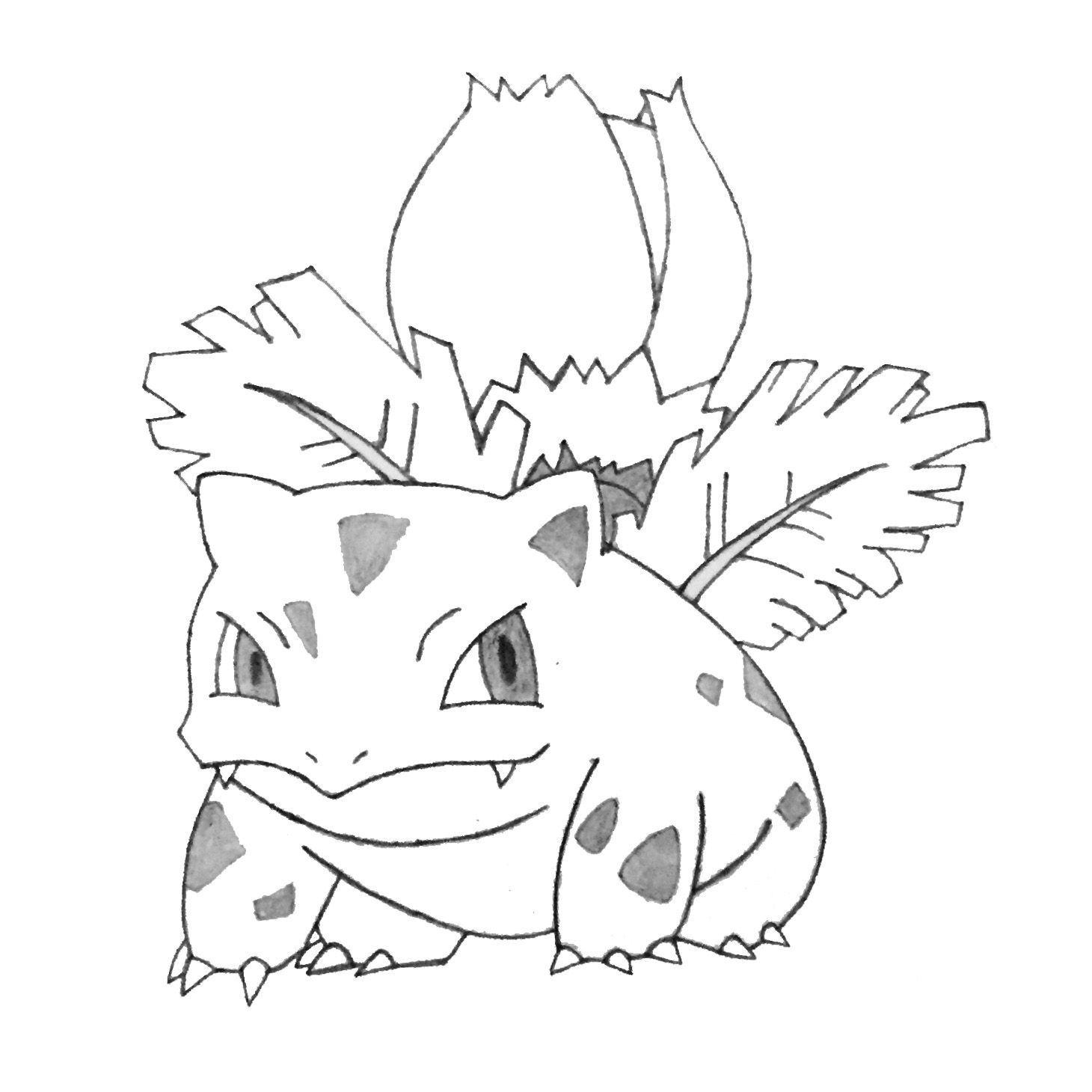 Ivysaur pokemon coloring pages pokemon coloring coloring pages