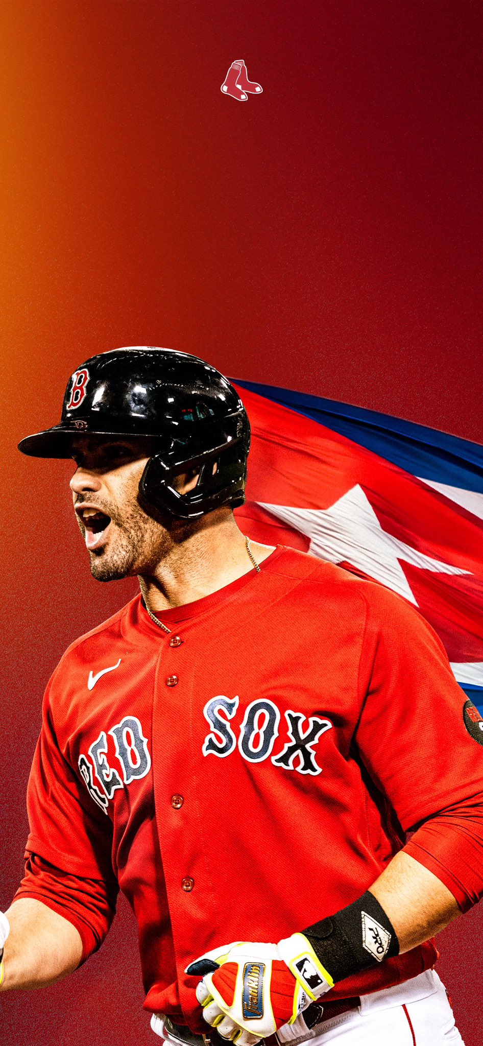 quick little JD Martinez wallpaper that I made for iPhone/Android