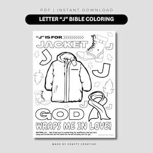 Letter j coloring