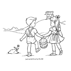 Top jack and jill coloring pages for your little one