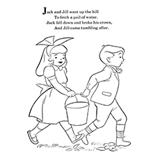 Top jack and jill coloring pages for your little one