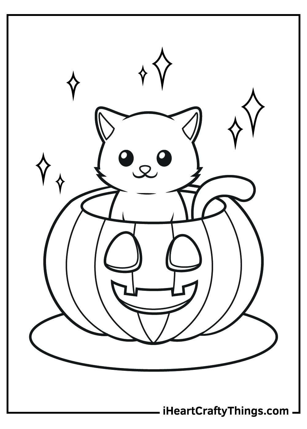 Jack o lantern coloring pages free printables