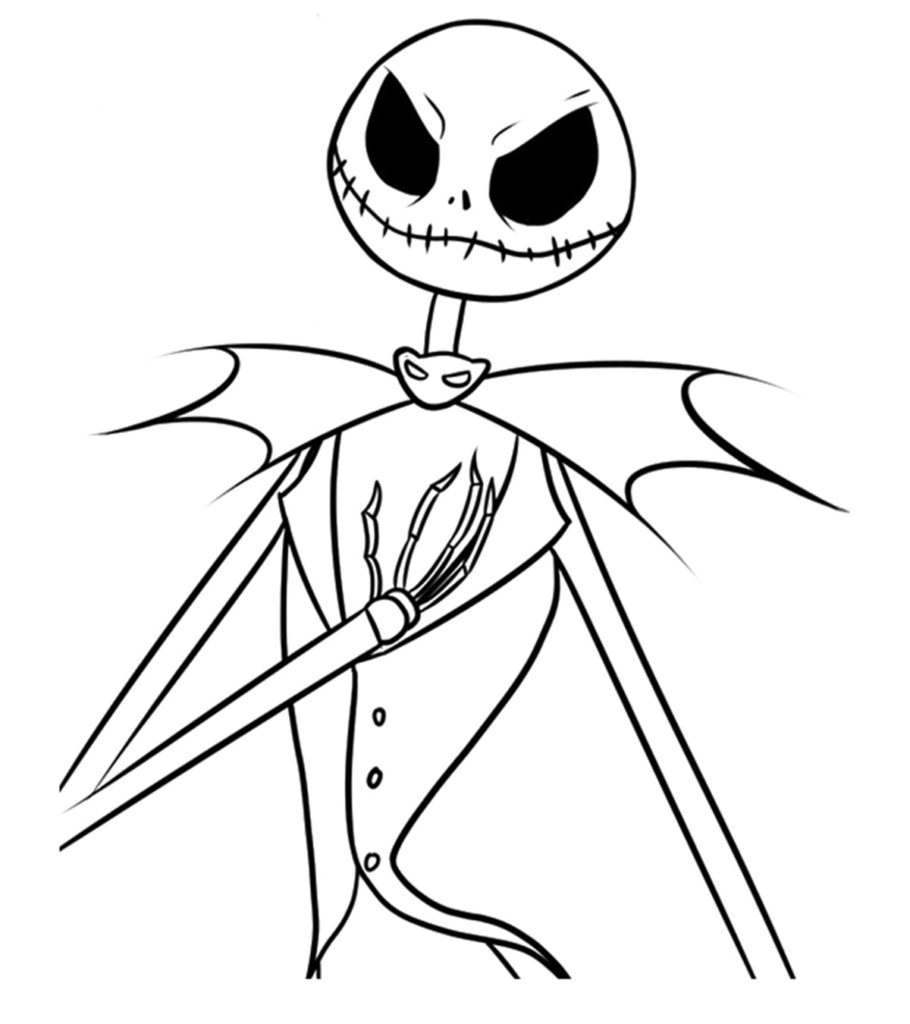 Top nightmare before christmas coloring pages