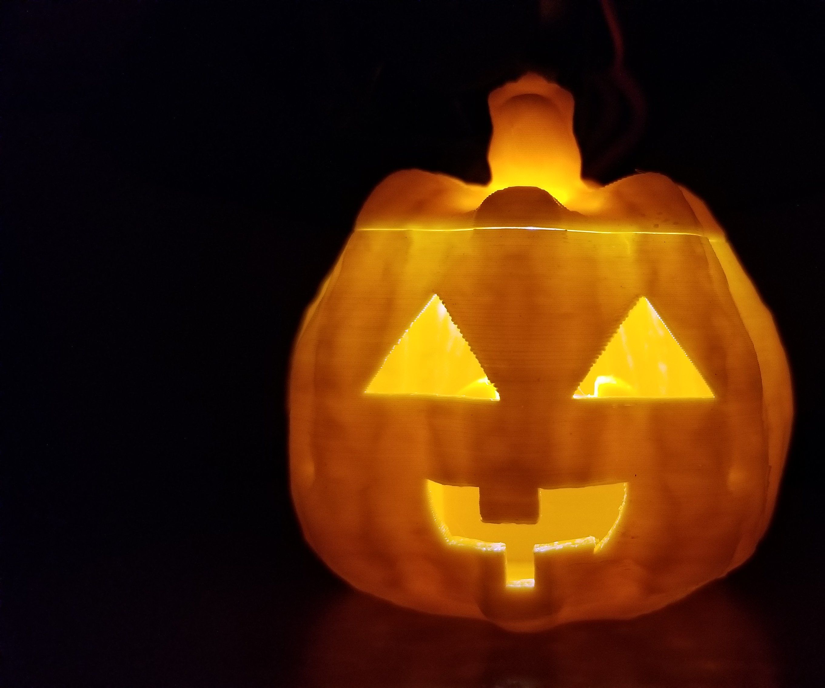 D printed customizable jack olantern w tinkercad steps with pictures