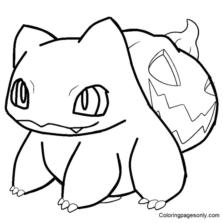 Bulbasaur coloring pages