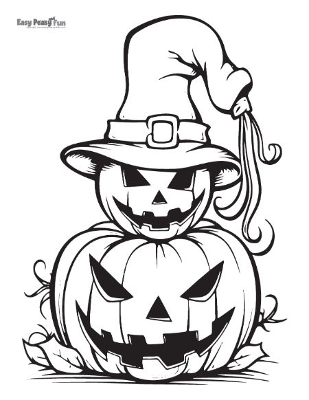 Printable jack olantern coloring pages â sheets