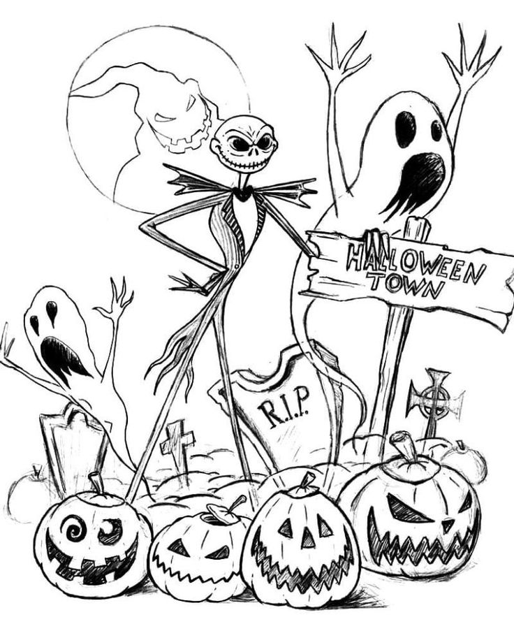 Jack skellington free halloween coloring pages nightmare before christmas free halloween coloring pages halloween coloring pages christmas coloring pages