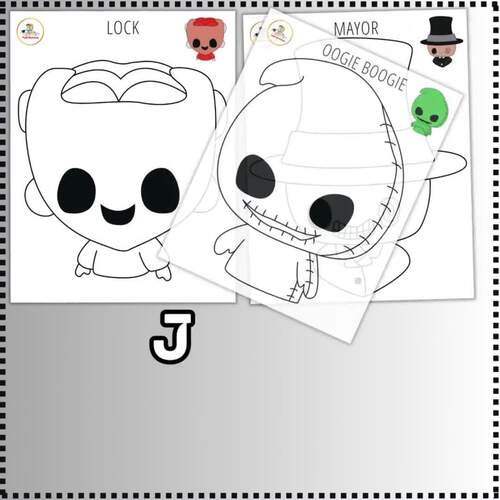 Jack skellington coloring pages