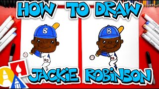 How to draw jackie robinson