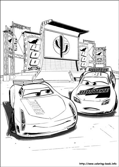 Updated lightning mcqueen coloring pages