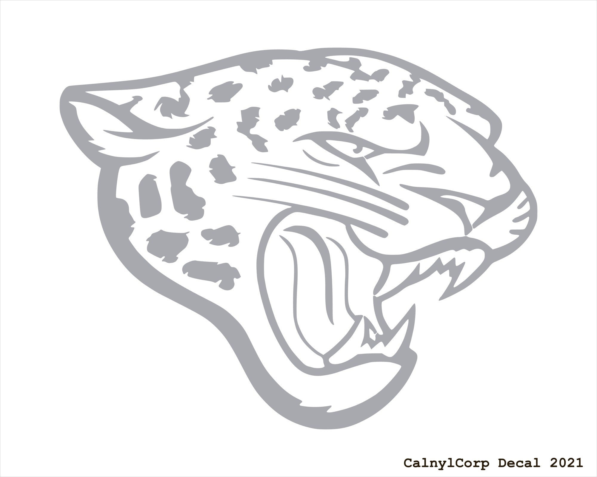 Jacksonville jaguars vinyl sticker decals