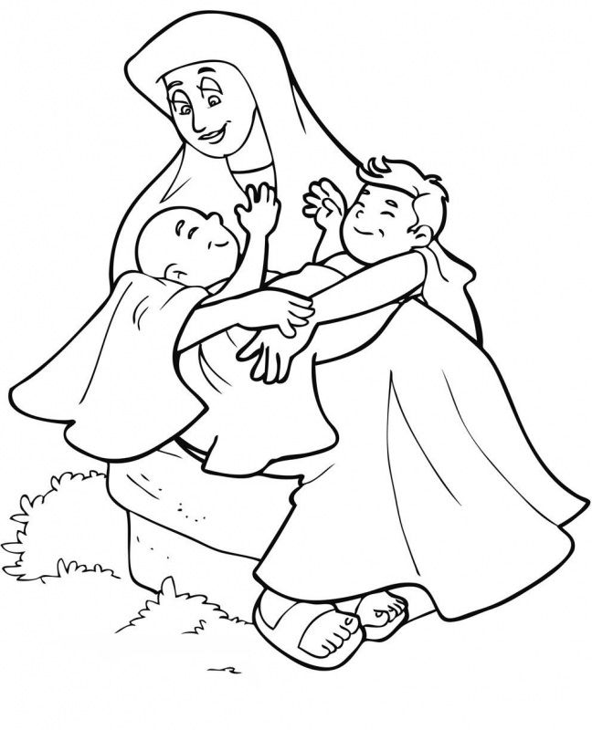 Jacob and esau coloring pages