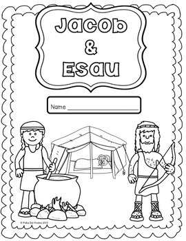 Jacob and esau by polka dot firsties tpt