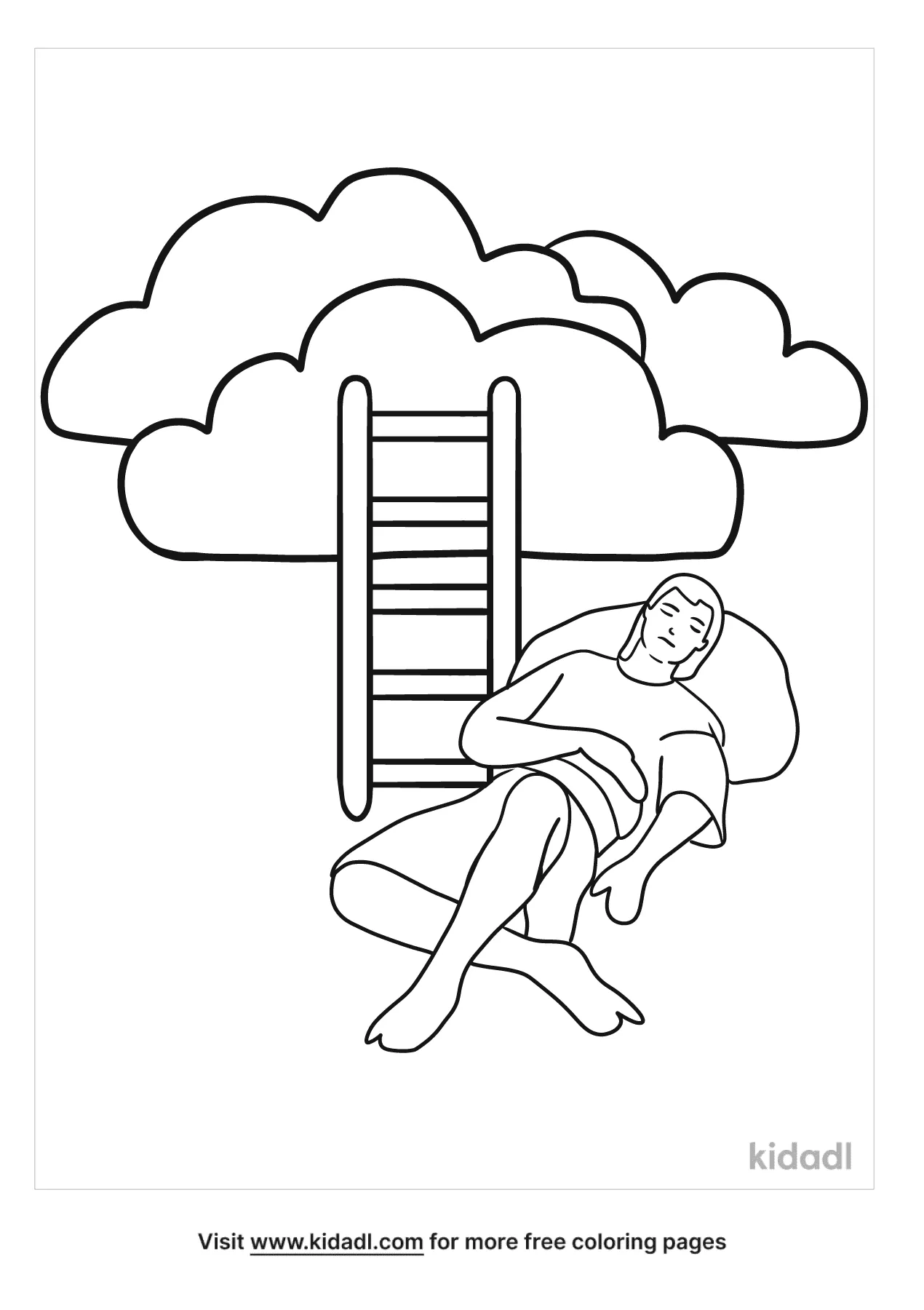 Free jacobs ladder coloring page coloring page printables