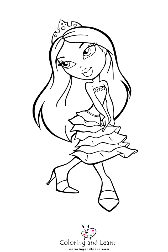 Bratz coloring pages rbratz