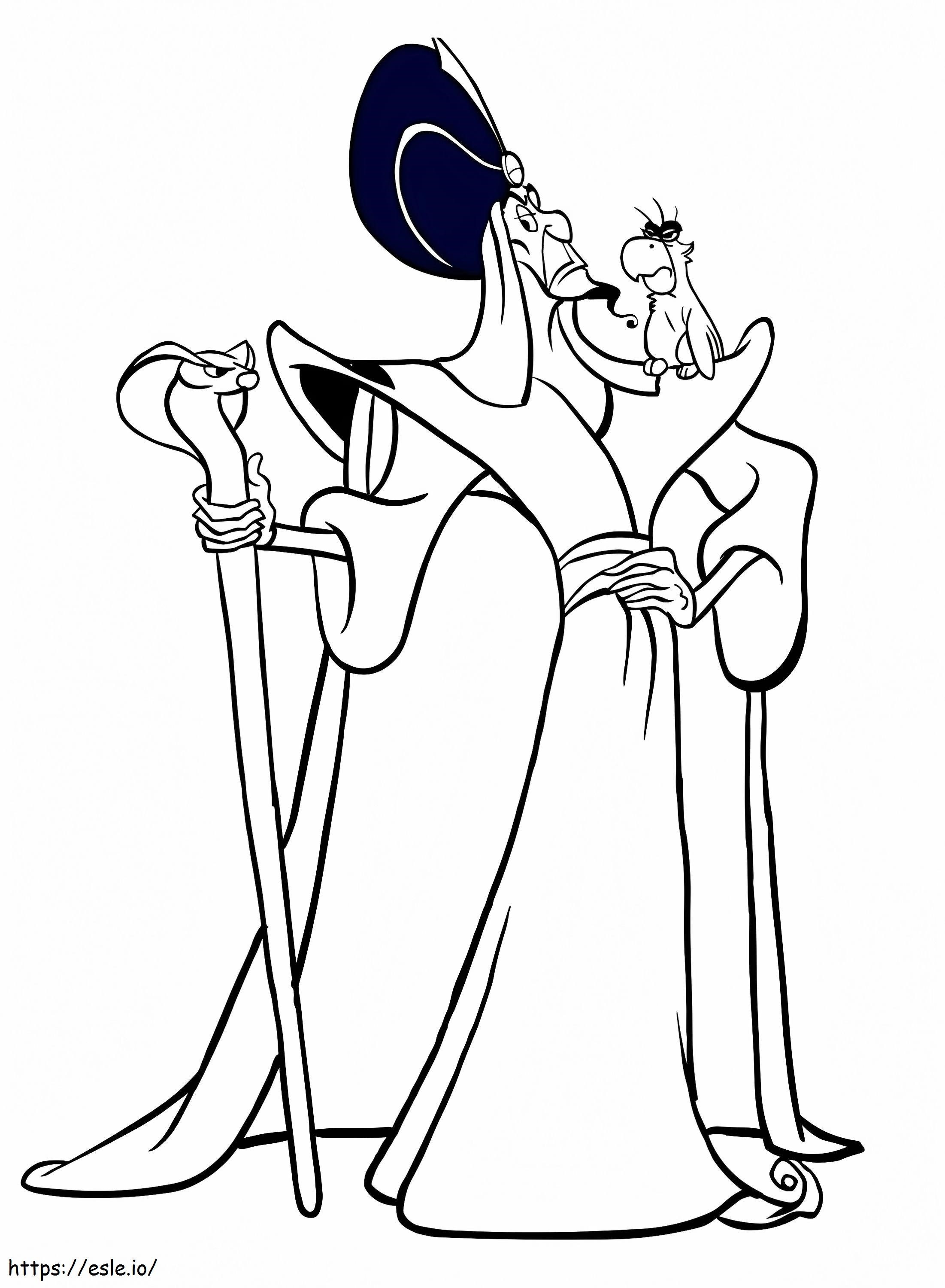 Jafar coloring page