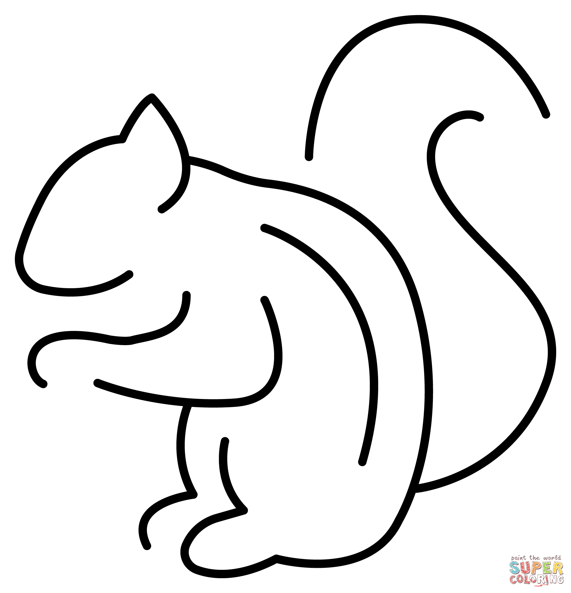 Chipmunk emoji coloring page free printable coloring pages