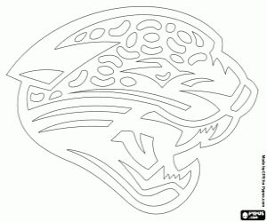 Jacksonville jaguars logo coloring page coloring pages jacksonville jaguars logo sports art