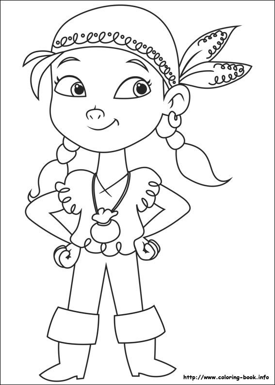 Jake and the never land pirates coloring picture pirate coloring pages disney coloring pages coloring pages