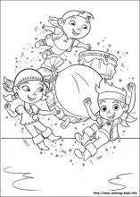 Jake and the never land pirates coloring pages on coloring