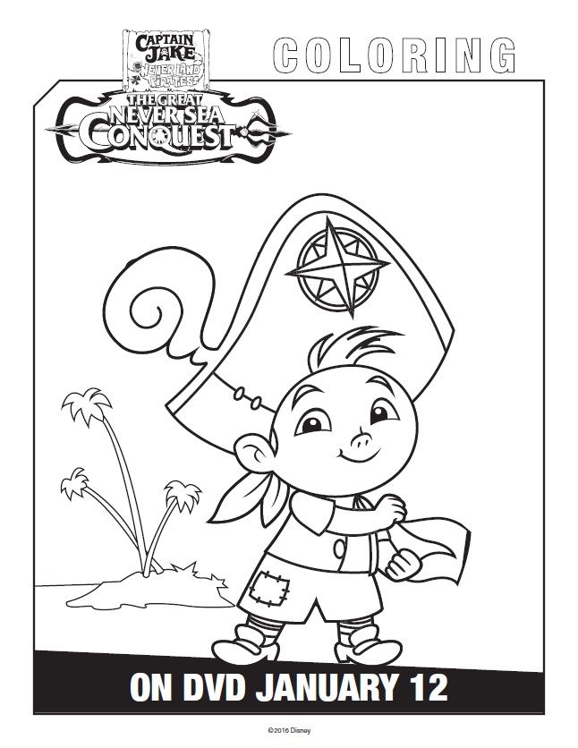 Free printable jake and the never land pirates coloring pages pirate coloring pages coloring pages free coloring pages