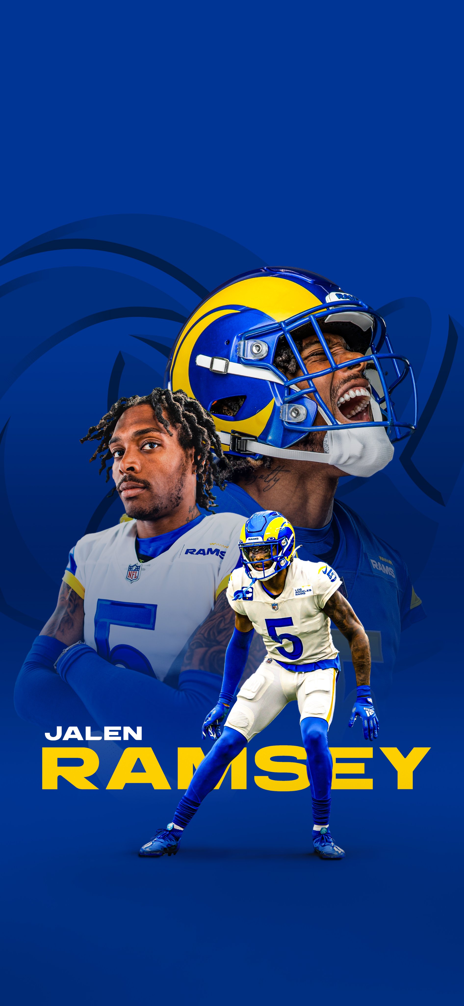 Los angeles rams on step identify the best db in the league step put him on a wallpaper jalenramsey x wallpaperwednesday httpstcoqsufmrzrhd