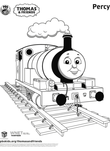 Percy from thomas friends coloring page free printable coloring pages