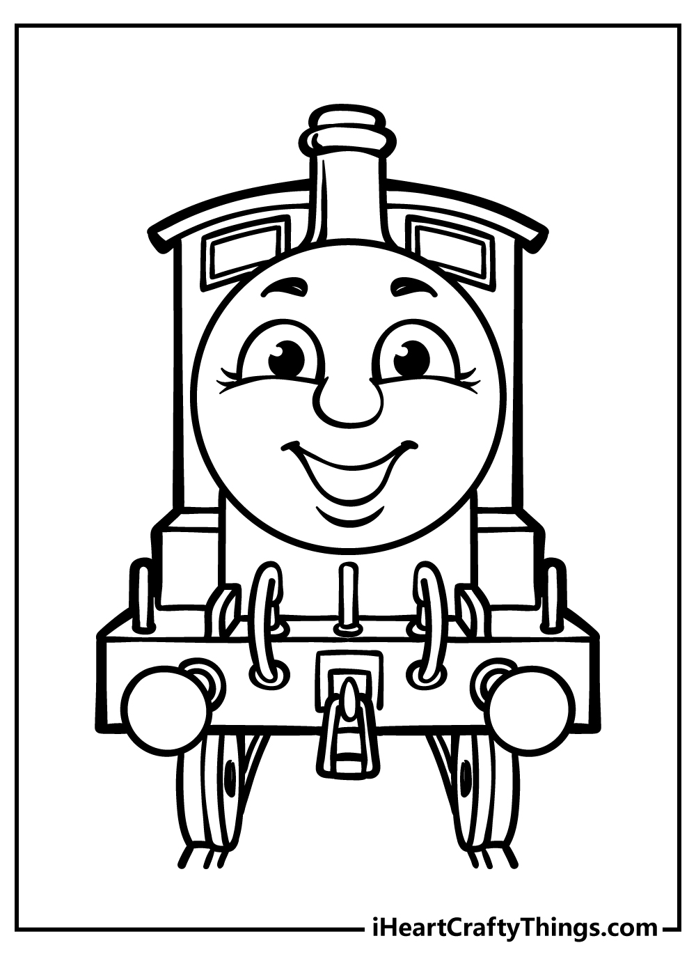 Thomas the train coloring pages free printables