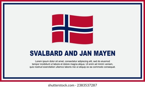 Jan mayen flag photos and images