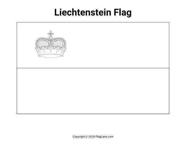 Free liechtenstein flag coloring page flag coloring pages coloring pages flag