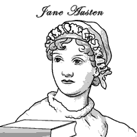 Jane austen coloring pages