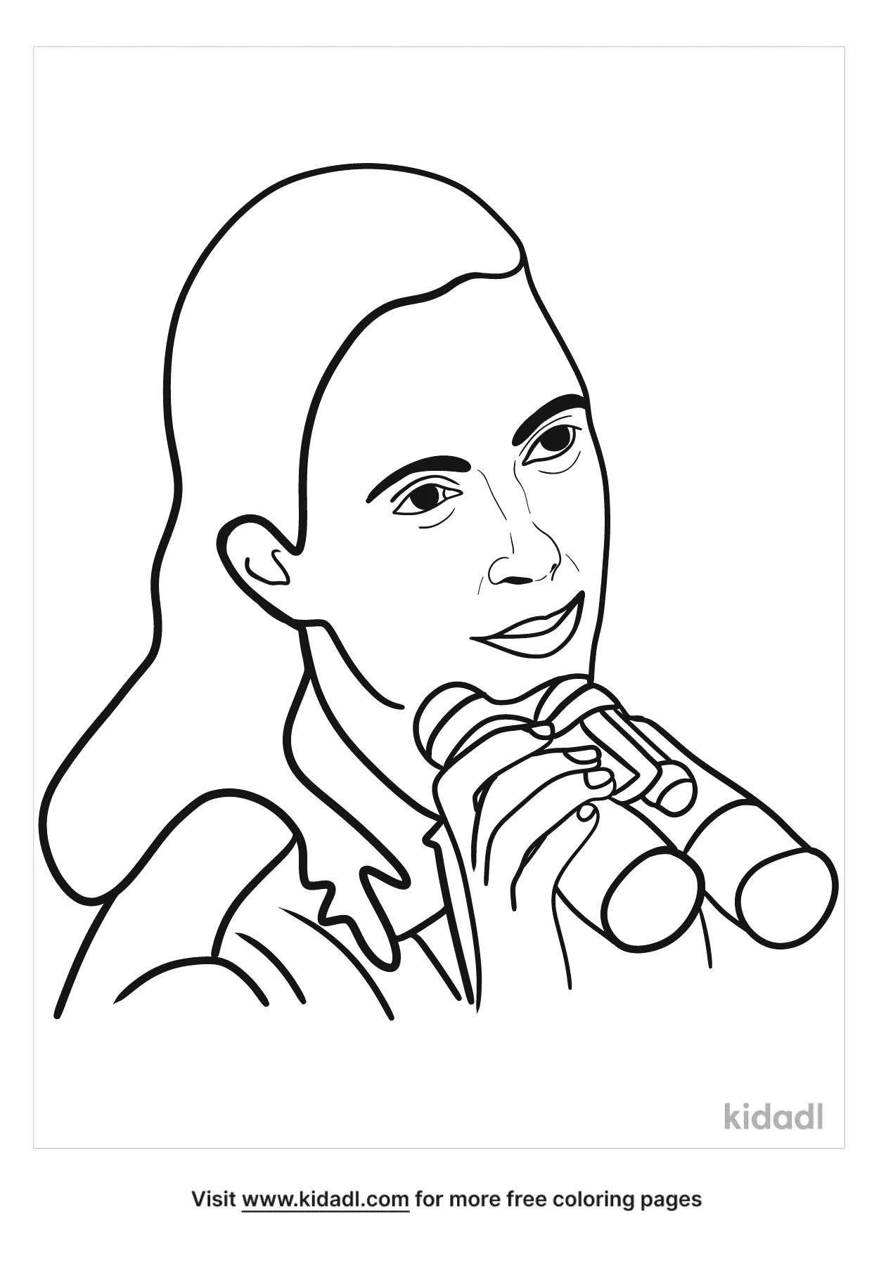 Free jane goodall coloring page coloring page printables