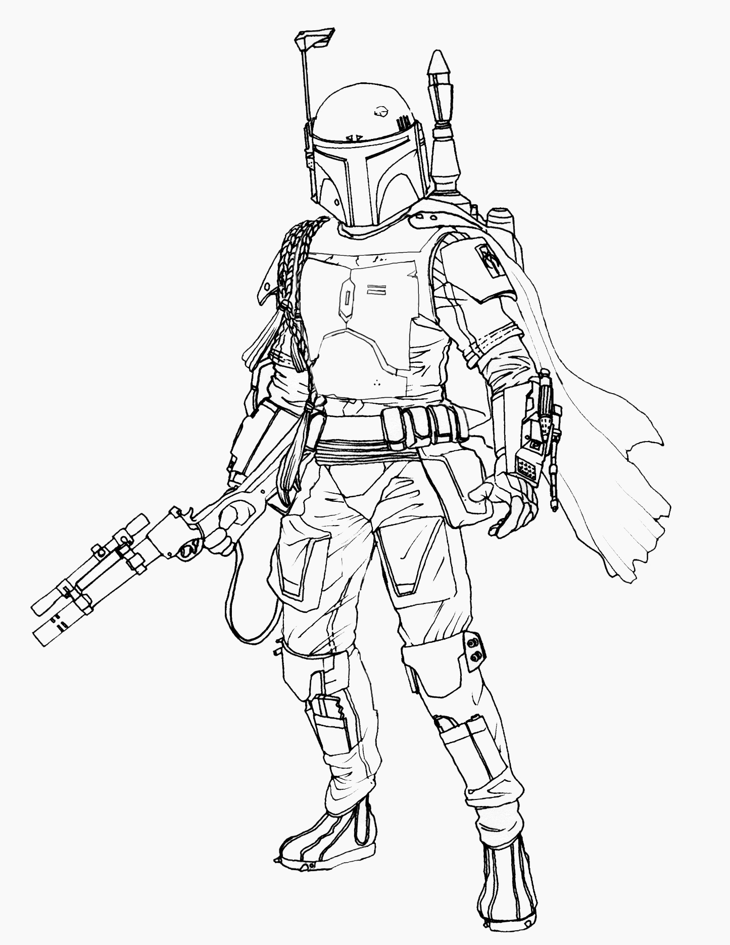 Something for you to color boba fett costume and prop maker munity