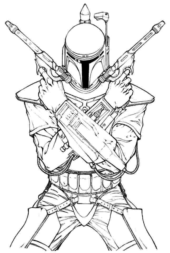 Star wars jango fett coloring pages star wars coloring book star wars drawings star wars art drawings