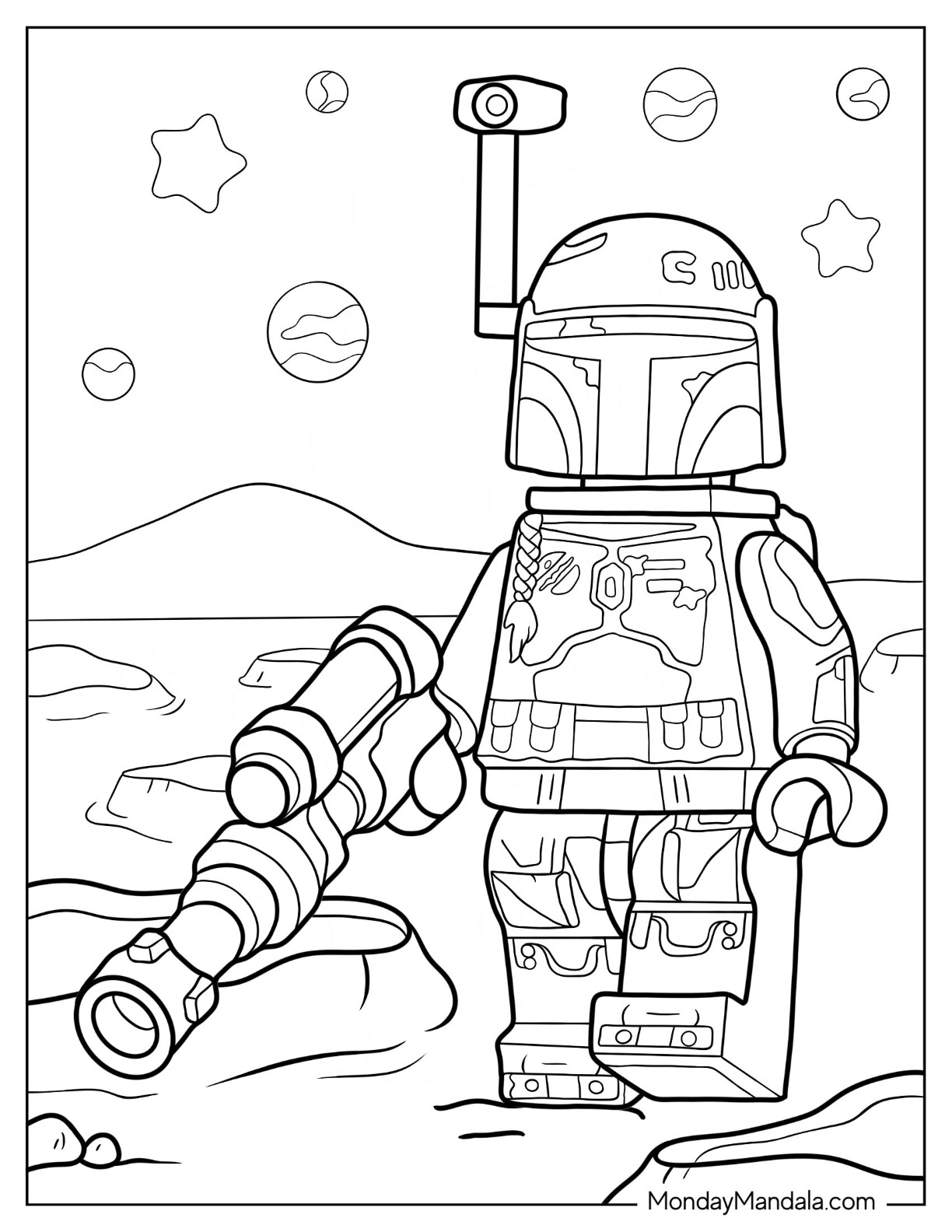 Lego star wars coloring pages free pdf printables