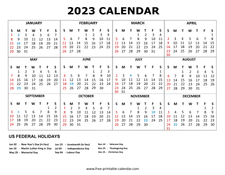 Calendar printable