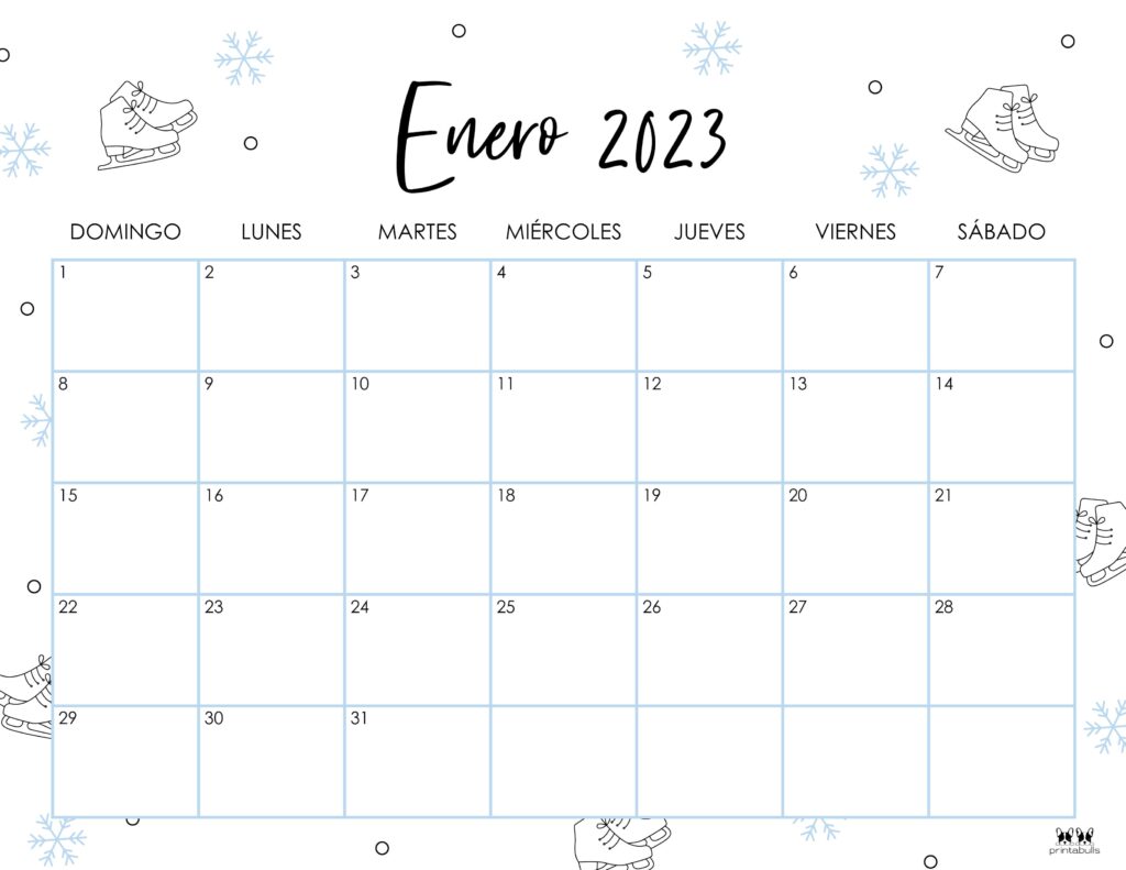 January calendars