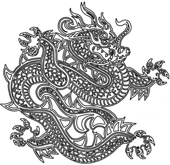 Japanese dragon coloring pages dragon tattoo coloring design clipart tattoo coloring book dragon coloring page coloring book pages