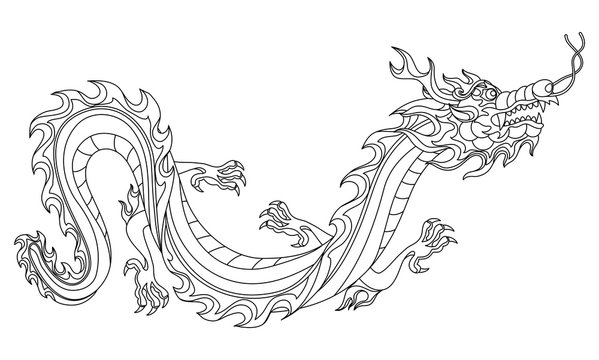 Dragon coloring pages images â browse photos vectors and video