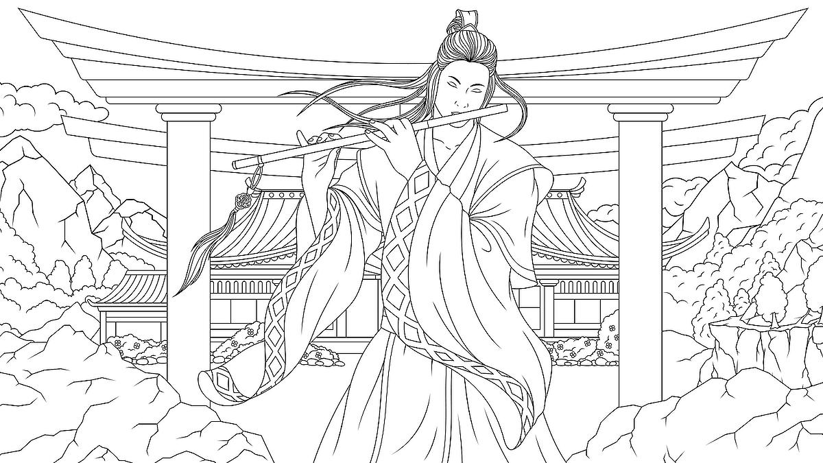 Japan coloring pages free printable coloring pages of japan â from food to places to people printables mom