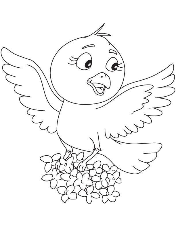 Jasmine bird coloring page download free jasmine bird coloring page for kids best coloring pages