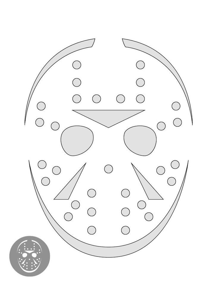 Jason voorhees scary pumpkin carving pumpkin carving templates halloween pumpkin carving stencils