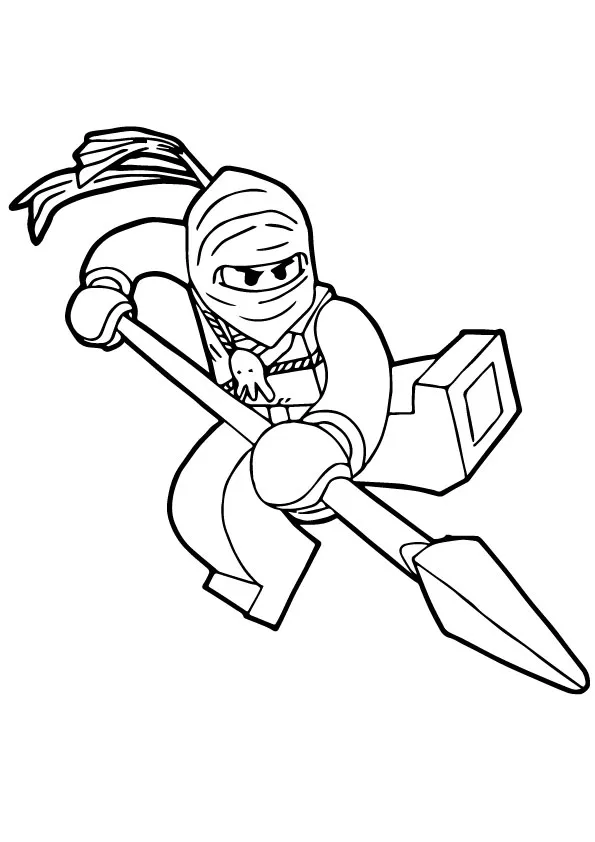 Ninjago kai coloring pages free printable and easy to print