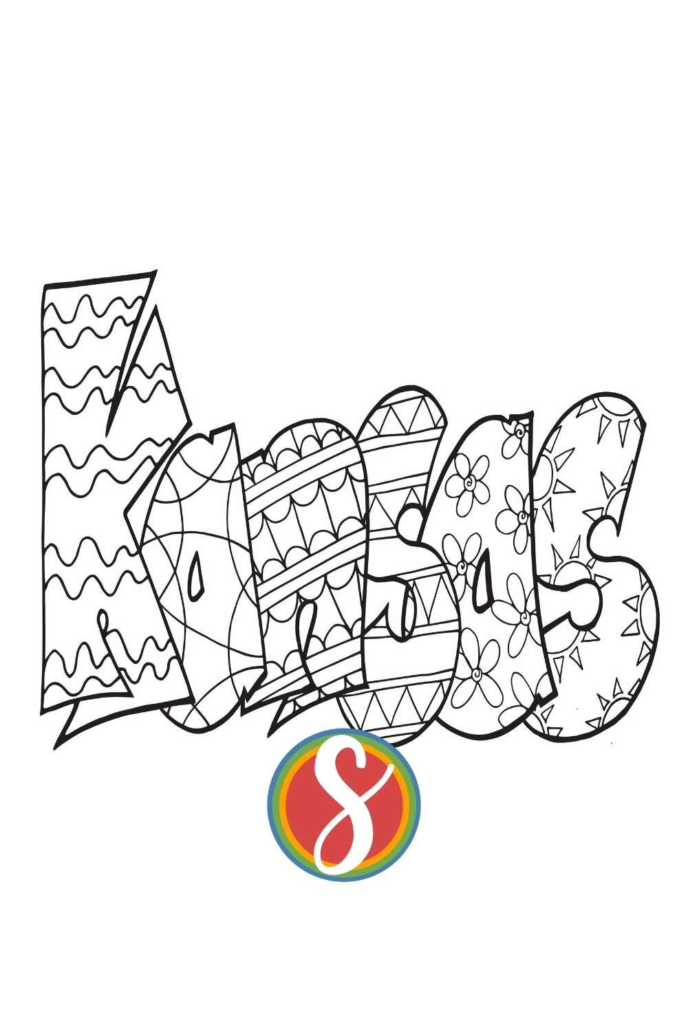 Free kansas coloring pages â stevie doodles