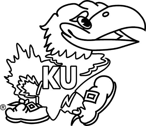 Jayhawk clipart jayhawk art coloring pages clip art