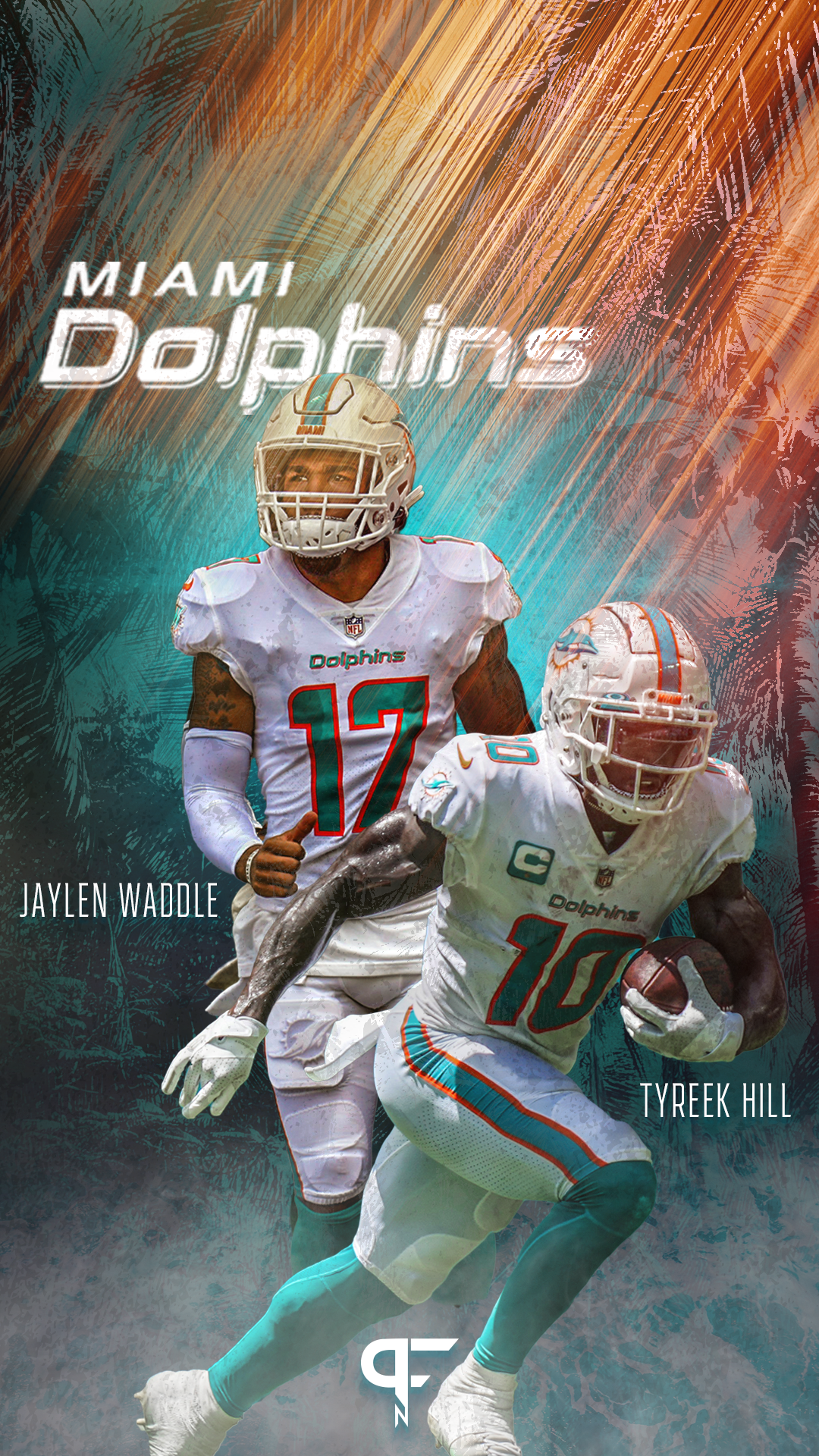 Jaylen Waddle Wallpaper/PFP Part 3 #jaylenwaddle #nfl #17 #miamidolphi