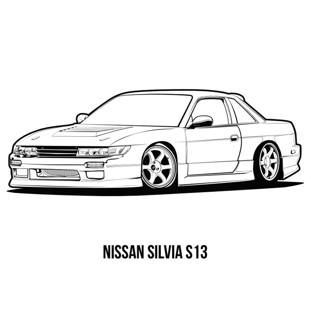 Jdm colouring book