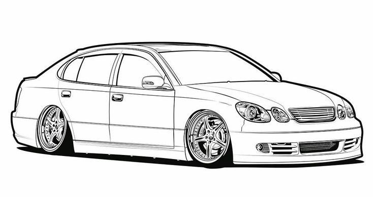 Squadron on instagram âanother car from the jdm coloring book ing this christmas i made sure to inâ cool car drawings car drawings cars coloring pages