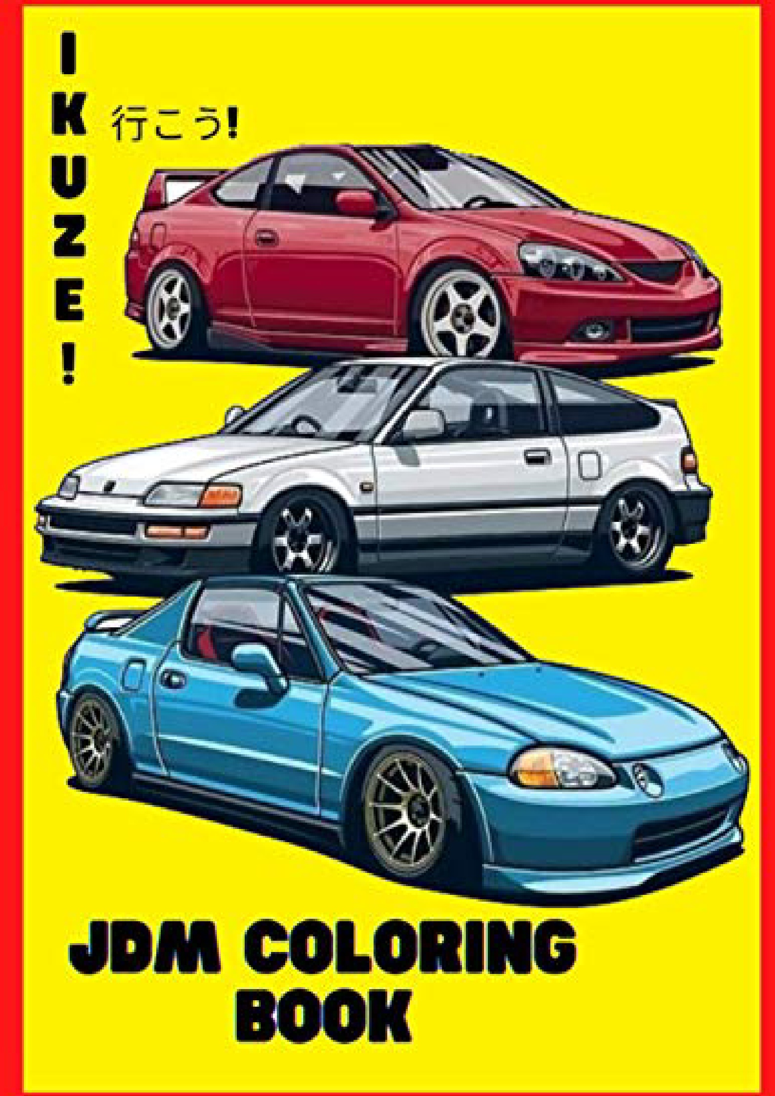 Âpdf bookâ ikuze jdm coloring book for adults of jdm car c x