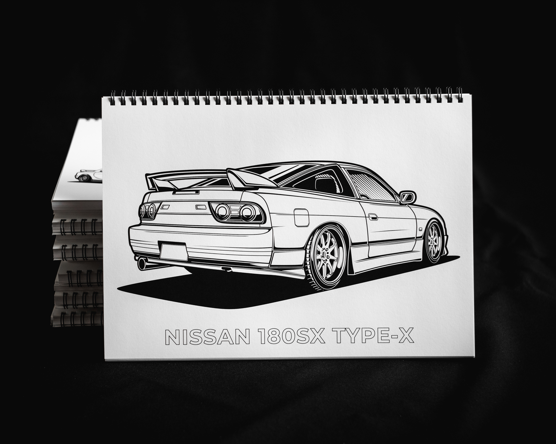 Jdm legends colouring book